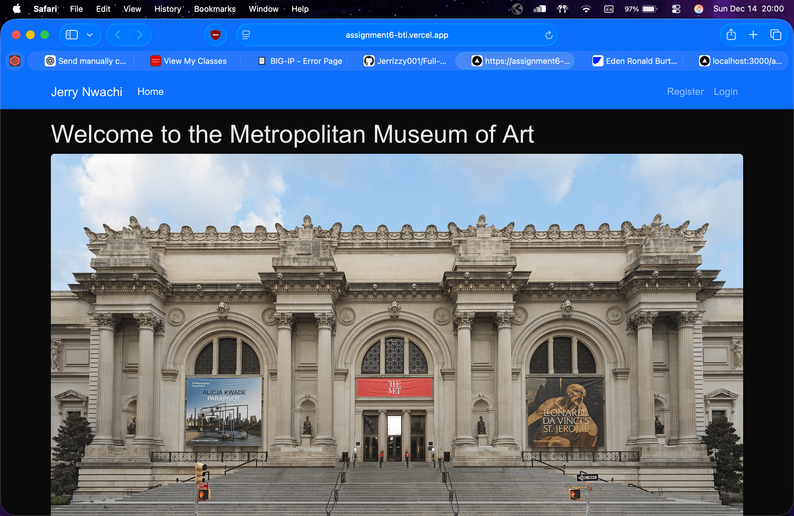 Met Art Explorer (Full-Stack Next.js App)